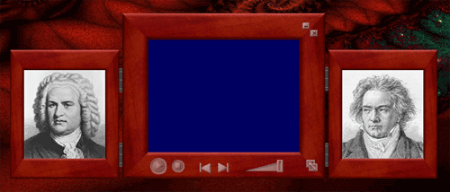 Bach&Beethoven Windows Media Player Skin