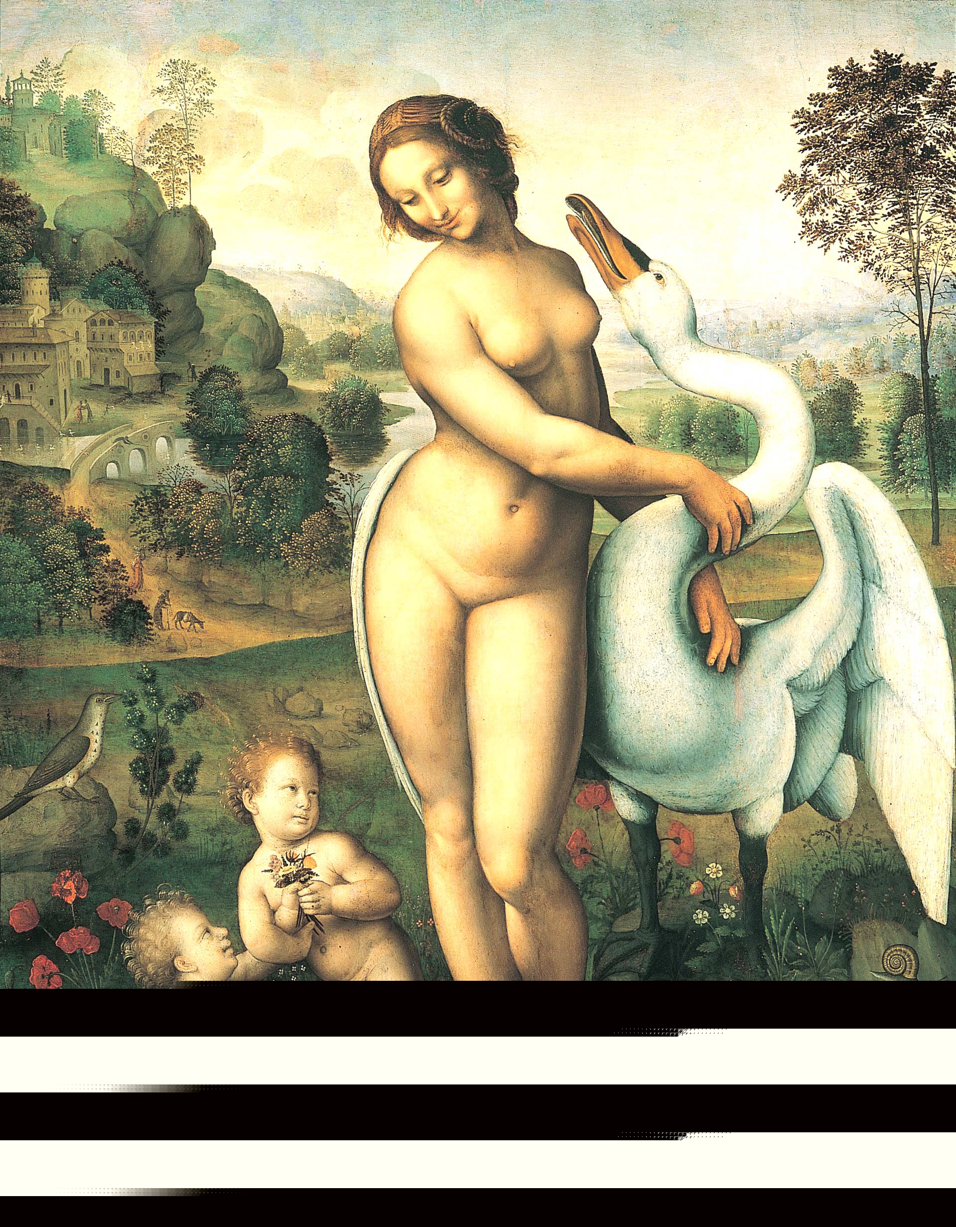 Leda and the Swan, Student of Leonardo da Vinci