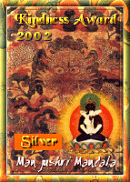 Manjushri Mandala Kindness Award