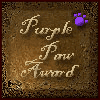 Purple Paw Award